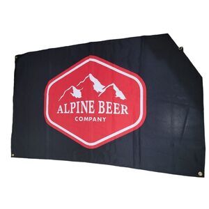 Alpine Beer Brewing Company   Banner Flag Sign 58" x 36" Large